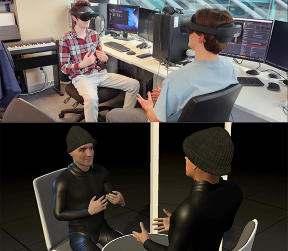 Poster on personalised avatars in social VR