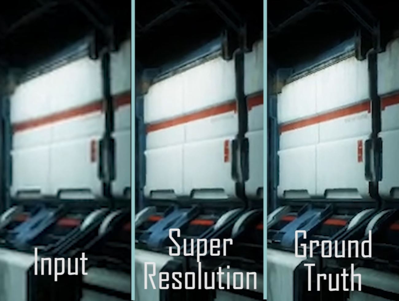 XR super resolution pipeline